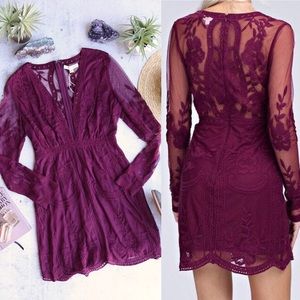 Honey Punch lace dress